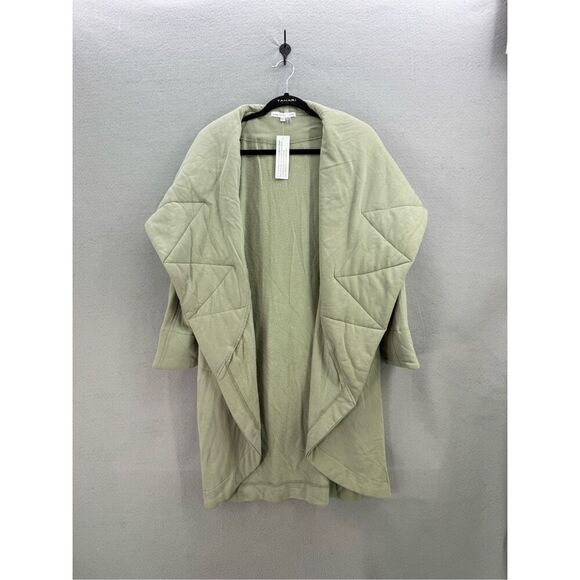 NWT Young Fabulous & Broke Womens Green Sandrine Open Coat Jacket Size Large - Picture 1 of 7